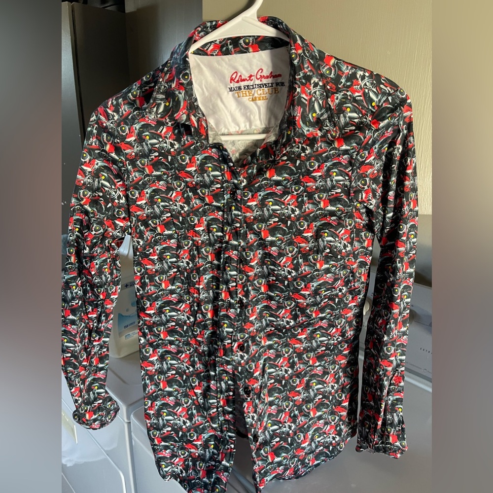 Robert Graham Ferrari Racing Shirt